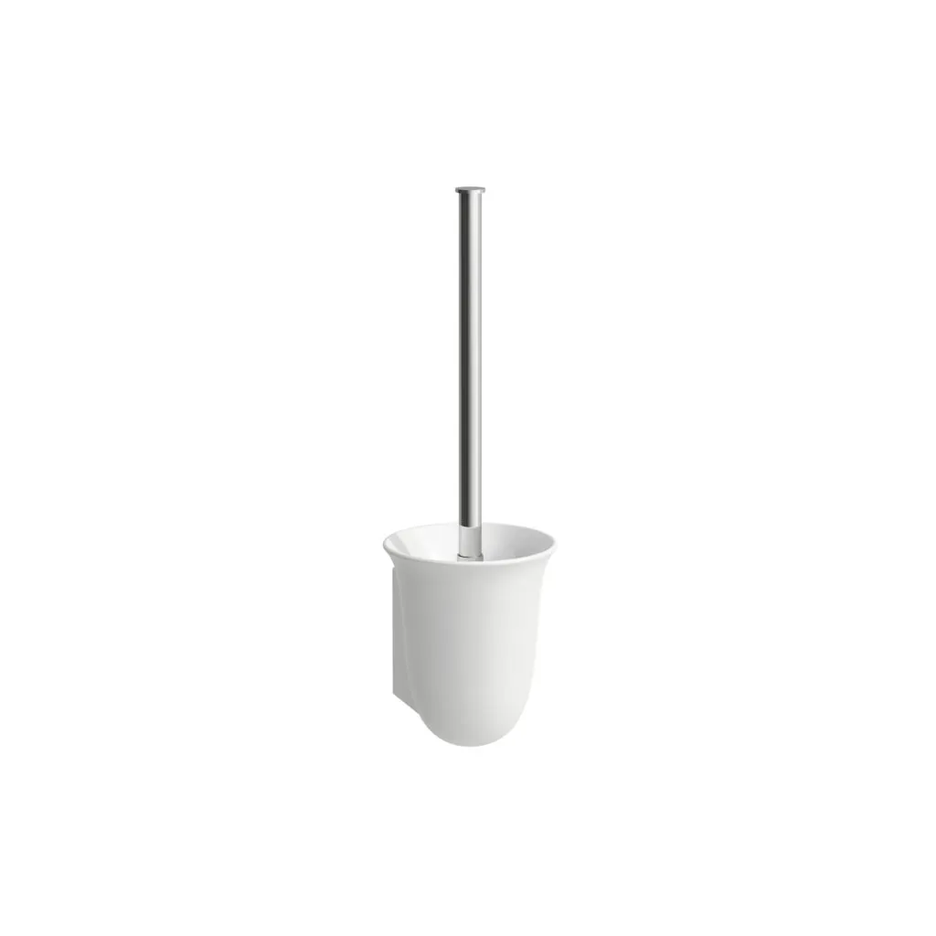 Ершик Laufen  New Classic 8.7385.2.000.000.1 с керамическим держателем. Saphirkeramik, белый