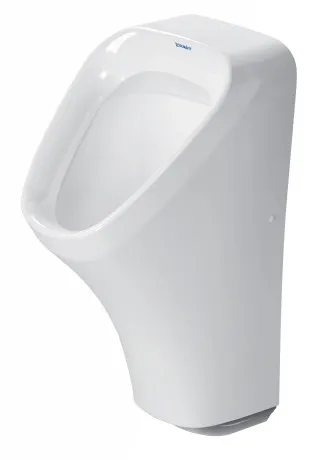 Писсуар подвесной электронный Duravit DuraStyle 2804310093 с питанием от сети, без "мушки", с креплением, белый