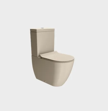 Унитаз напольный GSI PURA 880608 630х360 мм, Swirlflush, со сливом в стену, для крепежа FVB, цвет CRETA matte