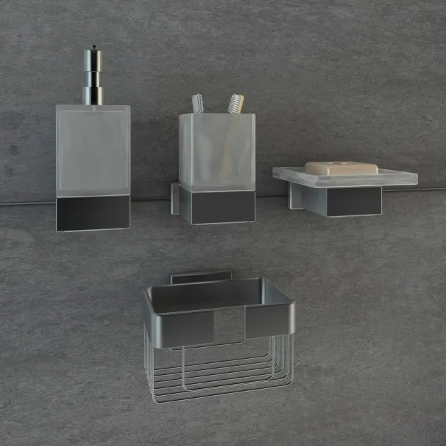 Держатель стакана Duravit Karree 0099511000 хром