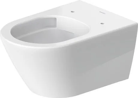 Унитаз подвесной Duravit D-Neo Rimless 2577090000 370 мм х 540 мм, с вертикальным смывом,  без смывного края, с креплением Durafix, белый