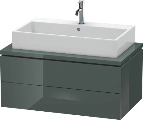 Тумба подвесная для консоли Duravit L-Cube LC581803838 доломитово-серый