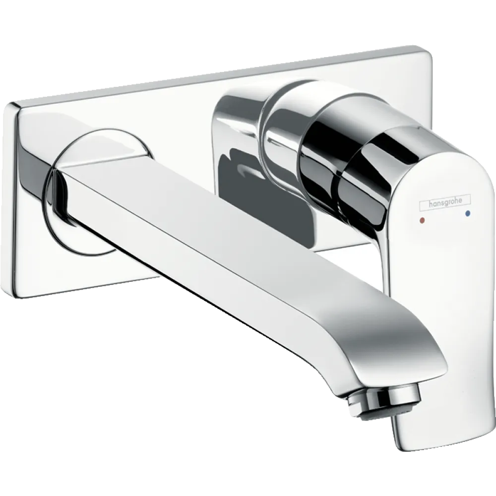 Смеситель для раковины настенный Hansgrohe Metris 31086000 Хром