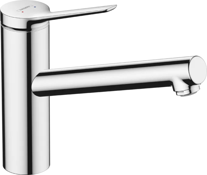 Смеситель однорычажный для кухни HANSGROHE ZESIS M33 1 JET 74811000 150 мм, c EcoSmart, хром
