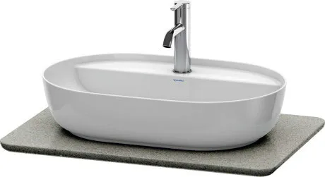 Столешница для раковины Duravit Luv LU946503333 кварцевый камень серый структурный