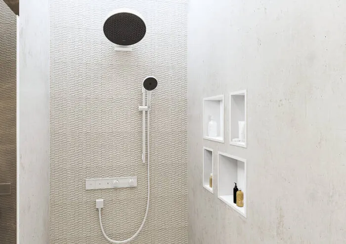 Штанга для душа 90 см Hansgrohe Unica S Puro 28631700 Белый матовый
