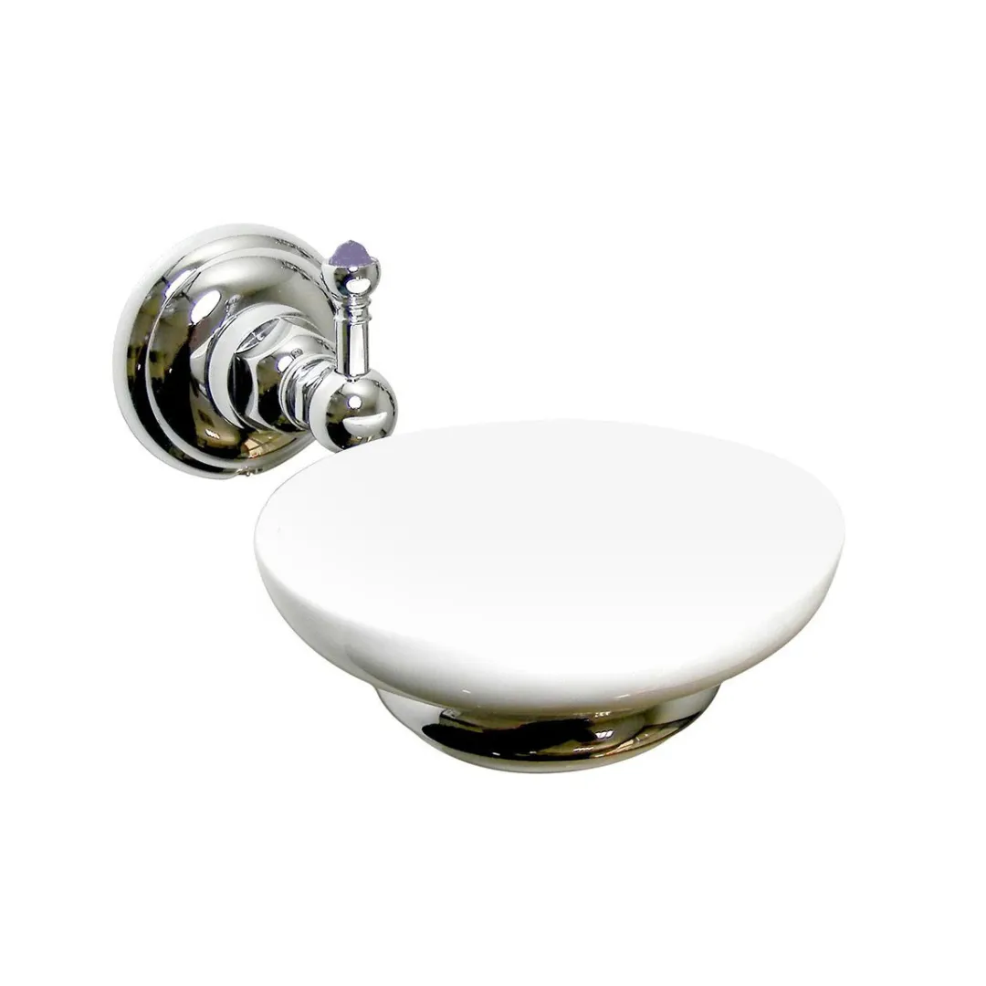 Мыльница керамическая без держателя NICOLAZZI ACCESSORI Classic C1487/1 Белая
