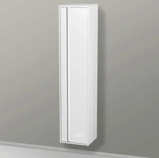 Шкаф высокий Duravit Ketho KT1255R2222 правый, с полками, белый глянцевый