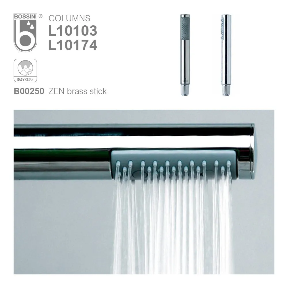 Душевая стойка Bossini Cosmo L10103.073 черный матовый