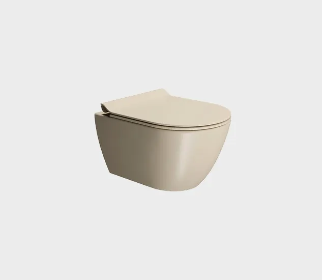 Унитаз подвесной GSI PURA 881608 Swirlflush, для крепежа FISR2, Creta Matte