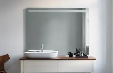 Тумба напольная под столешницу Duravit Luv LU9563L3636 белый