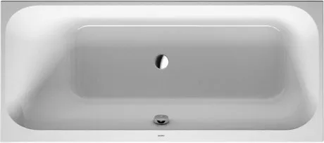 Акриловая ванна Duravit Happy D2 700310000000000 1700 х 700 c наклоном для спины слева, встраиваемая, белая