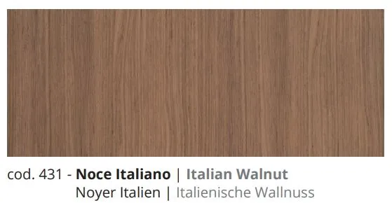 Полка для ванной комнаты BMT IKON 901 537 CMB 01 431   243х1090х172 мм, цвет Italian Walnut/Gres Noir Desir