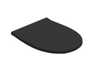Сиденье для унитаза GLOBO 4ALL MDR20AR 450 мм х 360 мм, съёмное, с Soft-Close, чёрный матовый