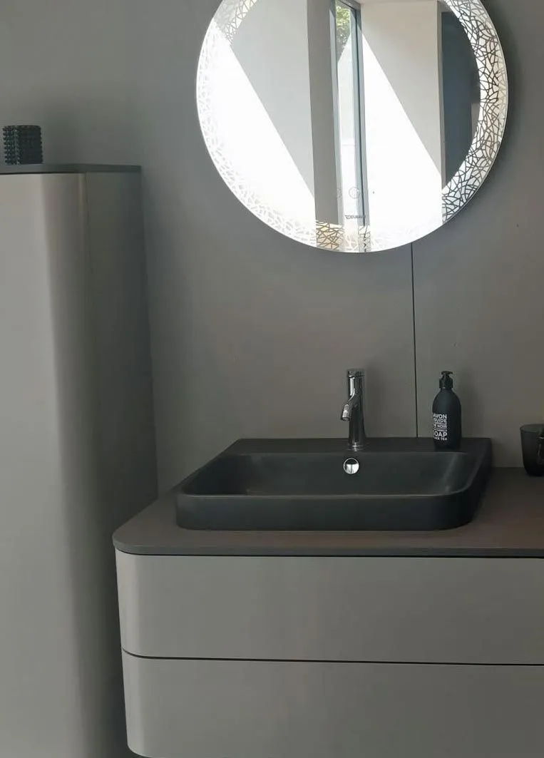 Тумба подвесная для консоли Duravit Happy D.2 Plus HP496009292 каменно-серый