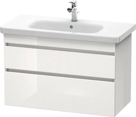 Тумба подвесная под раковину Duravit DuraStyle DS648202222 белый глянцевый