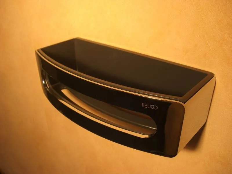 Полка для душа (корзина) Keuco Elegance New 11658 010000 хром, белый