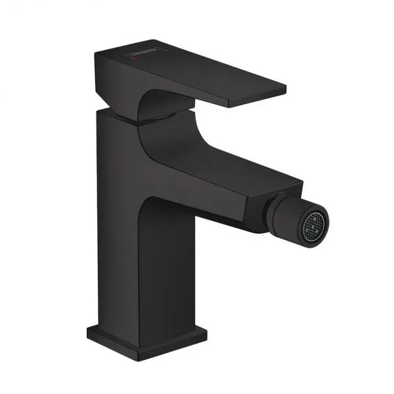 Смеситель для биде однорычажный Hansgrohe Metropol 32520670 чёрный матовый