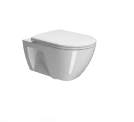 Сиденье для унитаза GSI PURA ECO MS992C11 Contract/SoftClose, цвет белый глянцевый