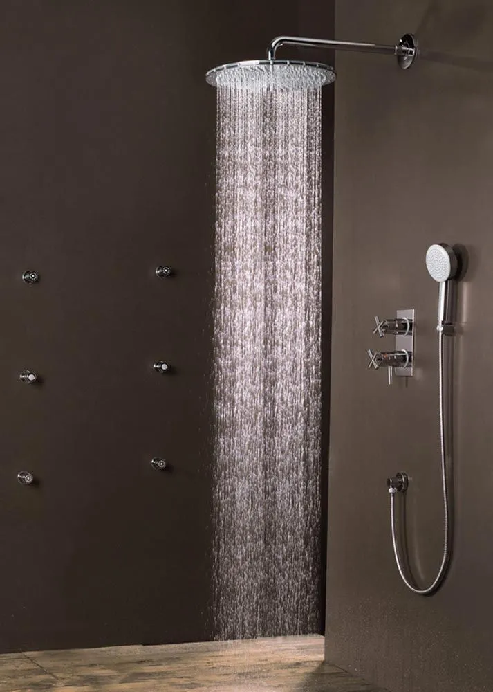 Верхний душ Bossini Dream Oki H75362J Хром с держателем