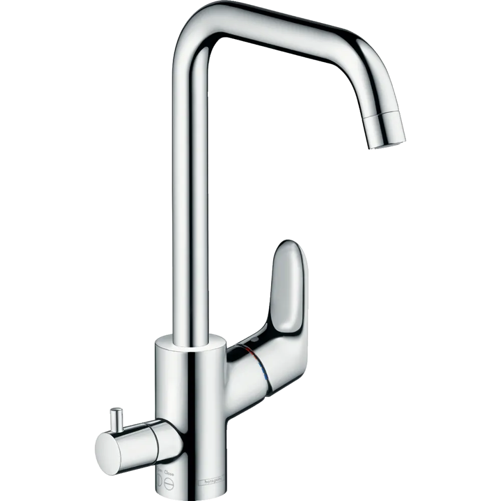 Смеситель для кухни с поворотным изливом Hansgrohe Focus E2 31823000 Хром