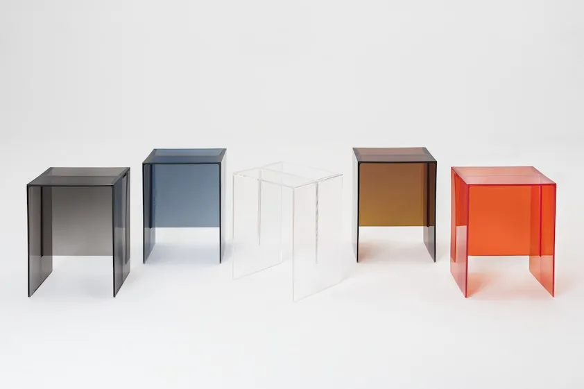 Табурет для ванной комнаты Kartell by Laufen   3.8933.0.084.000.1 пластик прозрачный