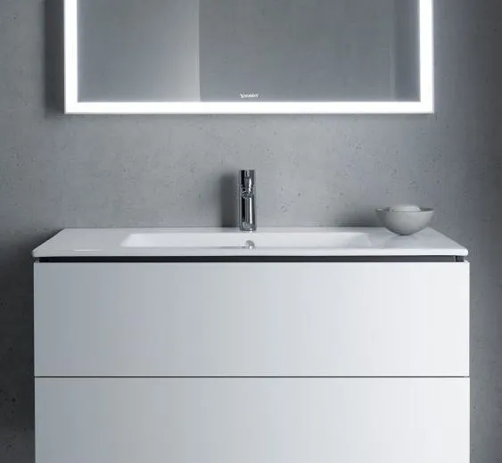 Раковина Duravit Me by Starck 23361000001 с 1 отверстием под смеситель, с переливом, с покрытием WonderGliss, белая 