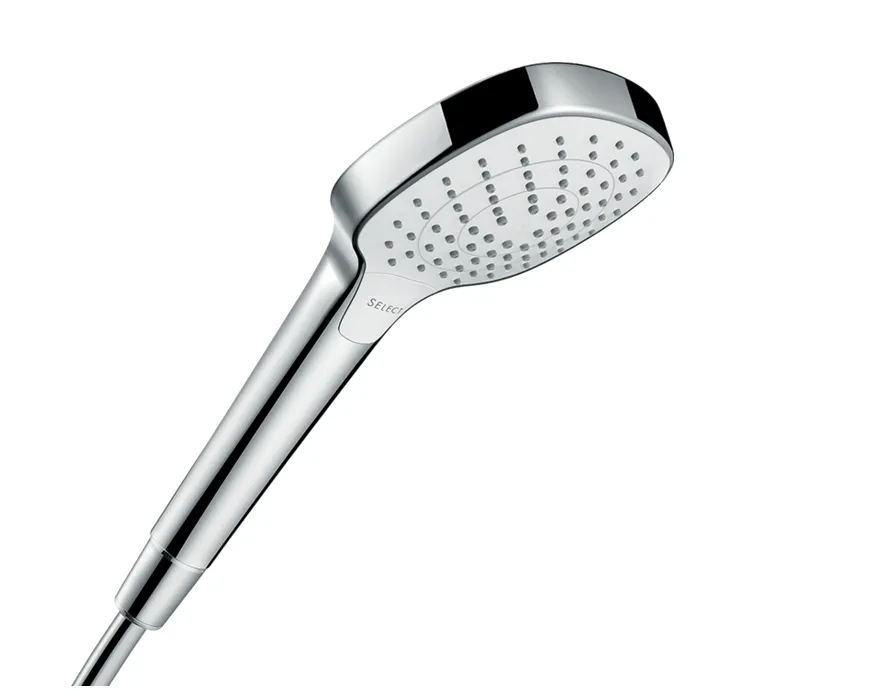 Ручной душ HANSGROHE Croma Select E Vario 26813400 110, c EcoSmart, цвет Белый/Хром