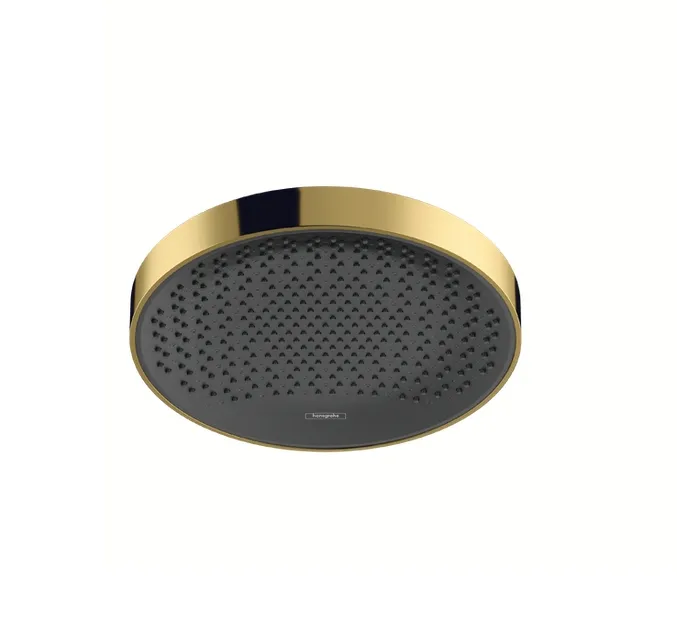 Верхний душ круглый потолочный HANSGROHE Rainfinity 26228990 250, 1jet, цвет Полированное золото
