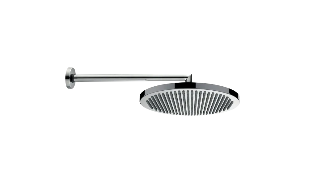 Верхний душ BOSSINI Apice H70430H.030 280 мм, с настенным кронштейном 350 мм, хром