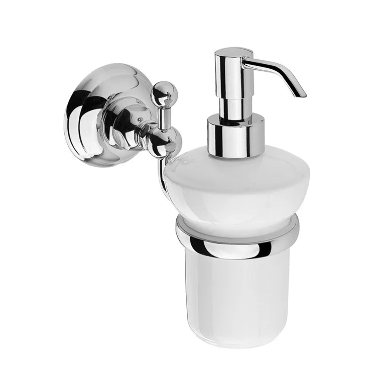 Дозатор для жидкого мыла без держателся NICOLAZZI ACCESSORI Classici  C1489CR Белый/Хром