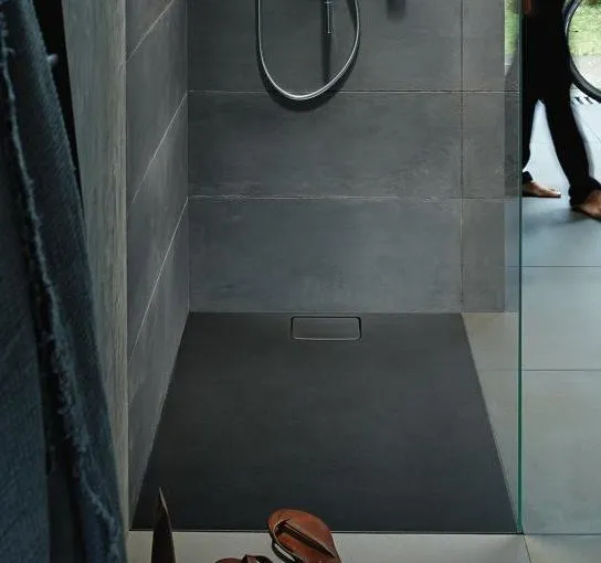 Душевой поддон DURAVIT Stonetto 720168680000000 1200 мм х 1000 мм, антрацит