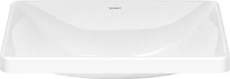 Раковина встраиваемая сверху Duravit D-Neo 0358600079 600 мм х 440 мм, без перелива, без отверстия под смеситель, белая
