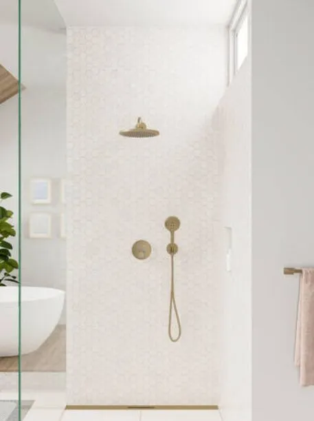 Верхний душ круглый HANSGROHE Croma 26220140 280, 1jet, цвет Шлифованная бронза