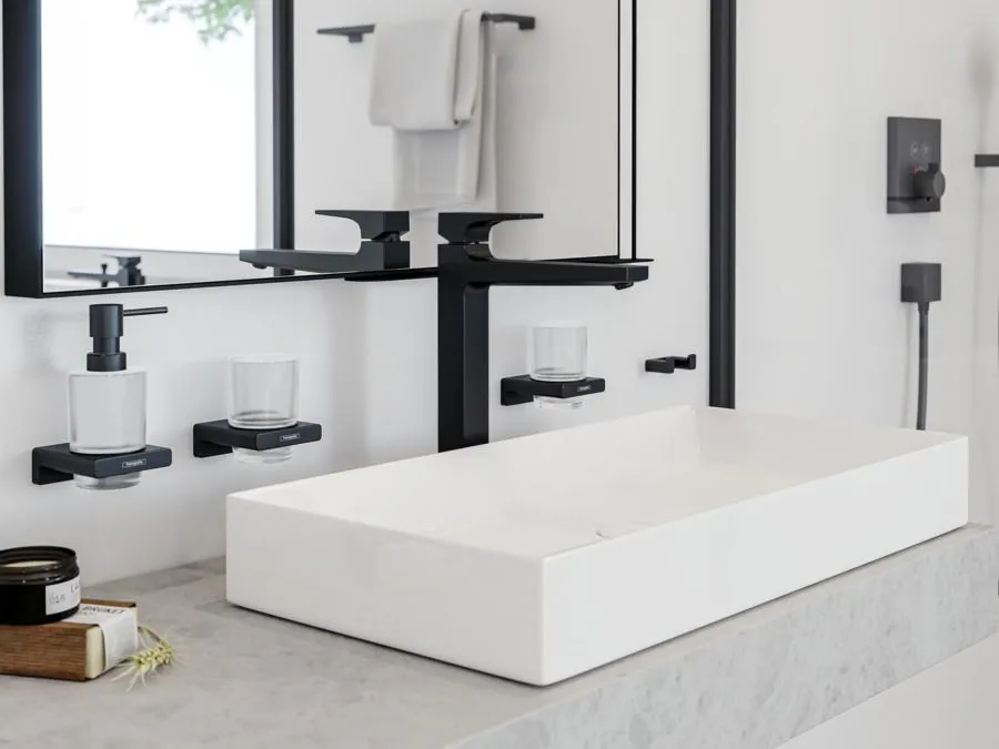 Двойной крючок HANSGROHE AddStoris 41755000 Хром