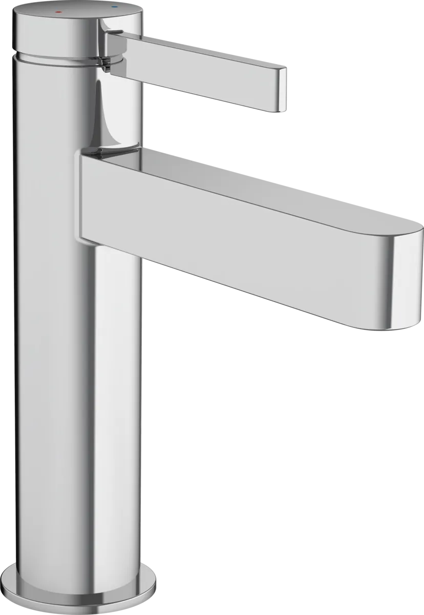Смеситель для раковины HANSGROHE Finoris 76020000 110 мм, со сливным клапаном, хром