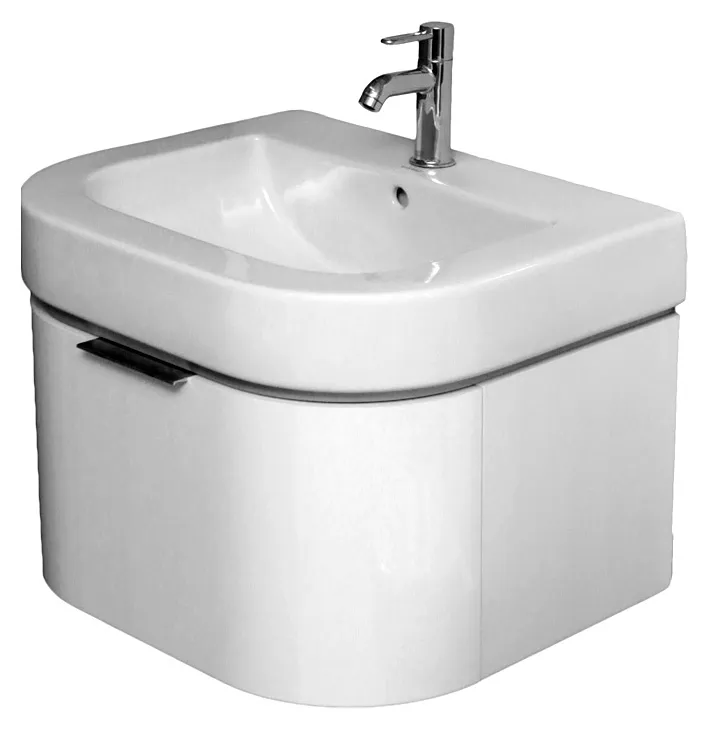 РАСПРОДАЖА Тумба подвесная DURAVIT Happy D 6277 22 511 мм х 780 мм, белая глянцевая