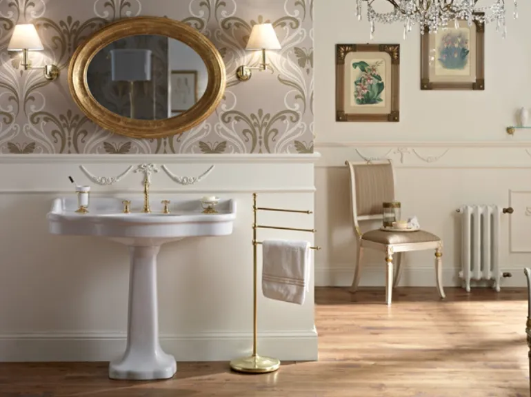 РАСПРОДАЖА Пьедестал для раковины SBORDONI Palladio 7001 белый