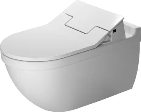 Унитаз подвесной Duravit Starck 3 2226590000 с вертикальным смывом, для крышки - биде SensoWash, белый