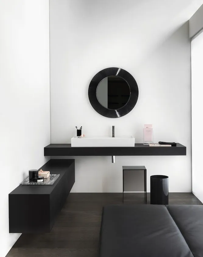 Табурет для ванной комнаты Kartell by Laufen   3.8933.0.085.000.1 пластик серый дымчатый