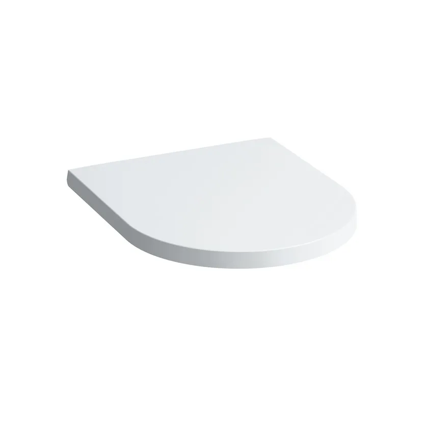 Сиденье с крышкой для унитаза Kartell by Laufen  8.9133.2.000.000.1 круглая форма, белое