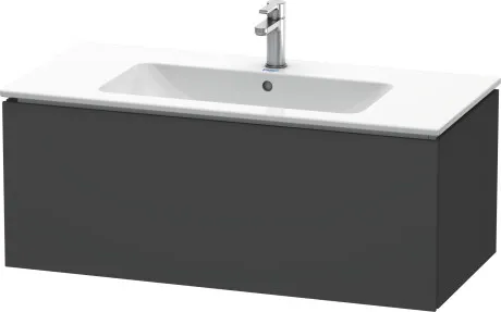 Тумба подвесная под раковину Duravit L-Cube LC6142 4949 графит матовый