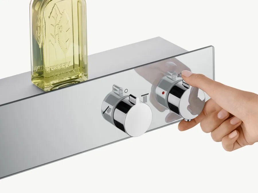 Смеситель для душа с термостатом Hansgrohe ShowerTablet 600 13108000 хром