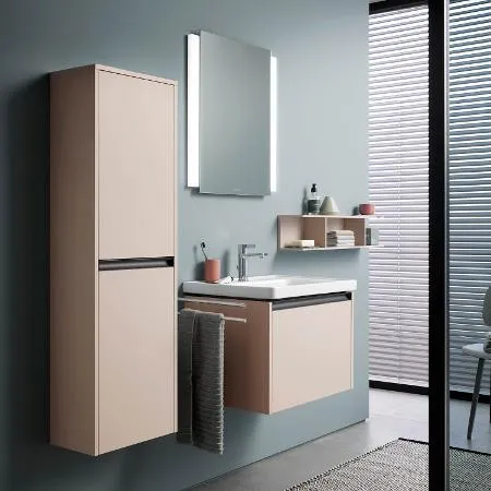 Тумба подвесная под раковину DURAVIT KETHO.2 K25075016160000 460 мм х 584 мм х 440 мм, 1 выдвижной ящик, дуб чёрный