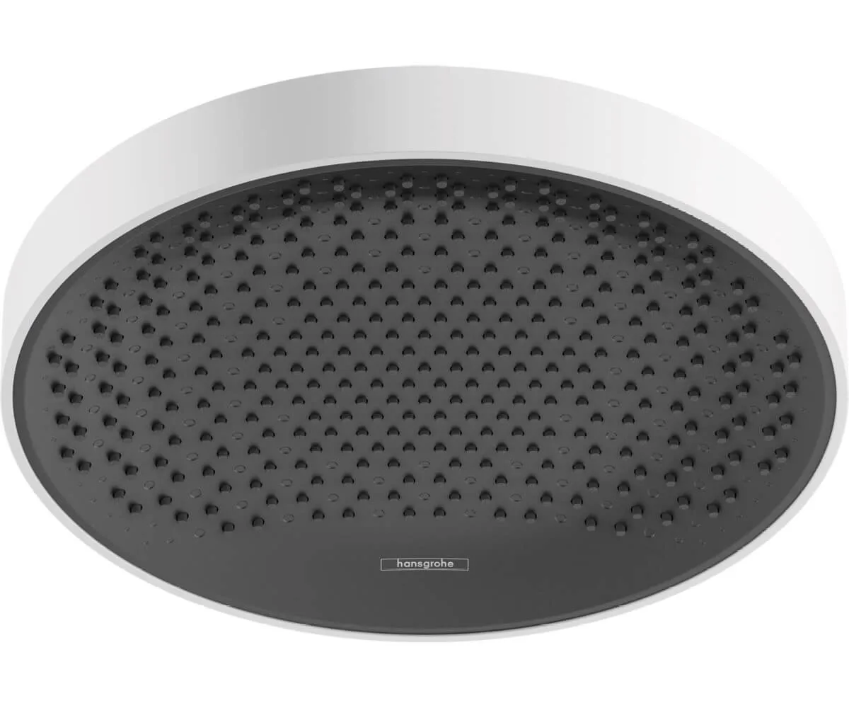 Верхний душ Hansgrohe Rainfinity 360 1jet 26231700 с потолочным кронштейном, белый матовый