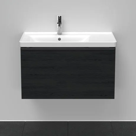 Раковина встраиваемая ассиметричная Duravit D-Neo 2369800000 800 мм х 480 мм, с переливом, с отверстием под смеситель, белая