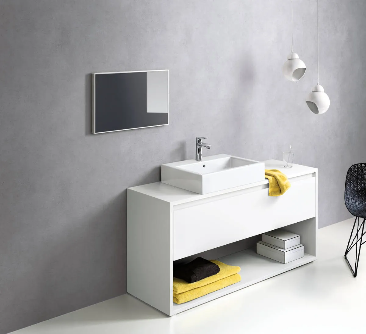 Смеситель для раковины Hansgrohe Metris 31080000 Хром