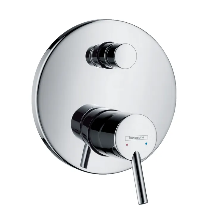 Однорычажный смеситель для ванны HANSGROHE Talis S 32477000 со встроенной защитной комбинацией, цвет Хром