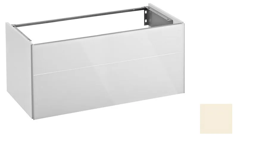 Тумба под умывальник Keuco Royal Reflex  34070 220000 корпус декоративное глянцевое покрытие/фасад стекло магнолия