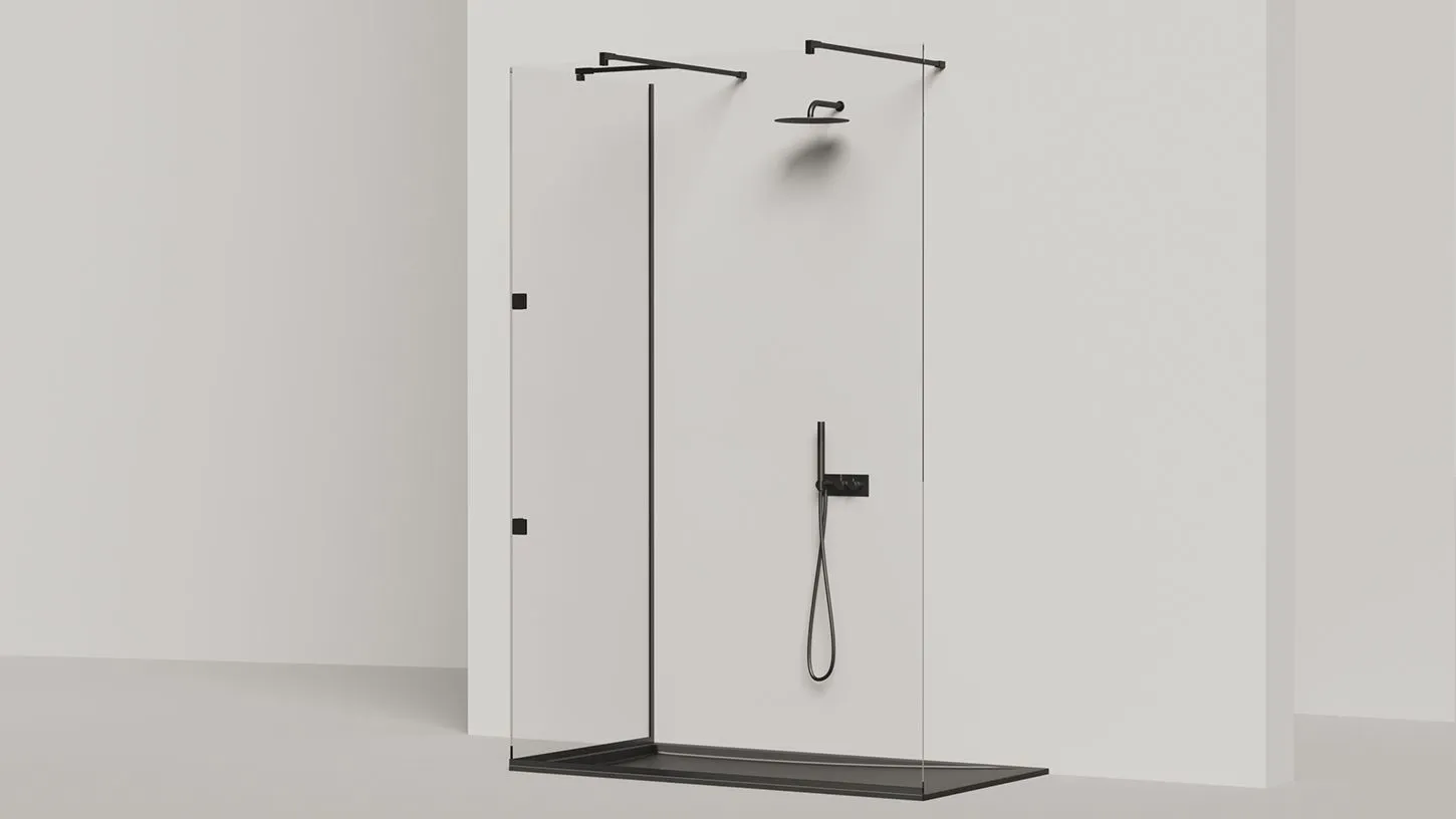 Душевой поддон прямоугольный SALINI CAPRI 120211M 800х1500х82мм, S-Sense, цвет Белый матовый